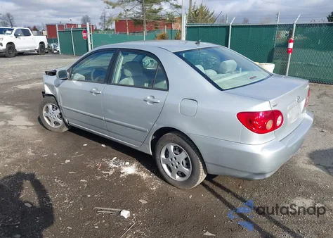 2007 Toyota Corolla Le from USA, damaged, VIN 2T1BR30E47C730103